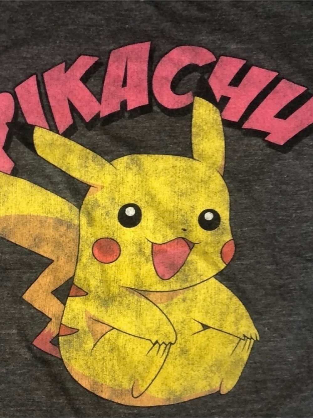 Mighty Fine PIKACHU T-Shirt Medium